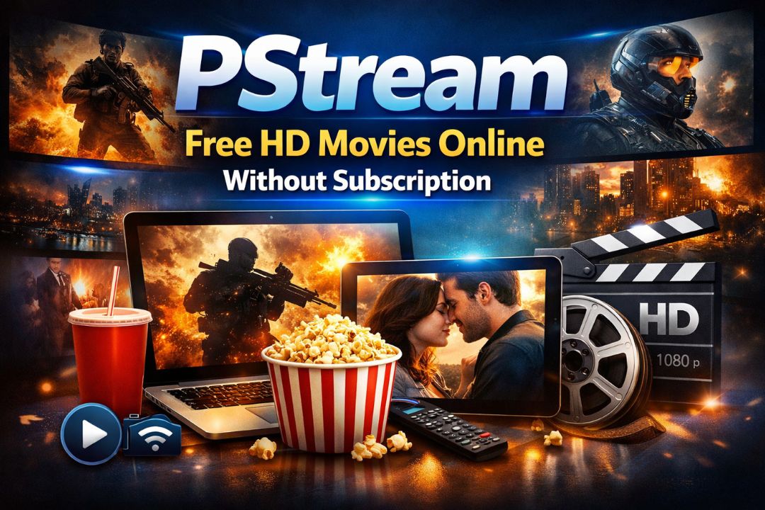 PStream watching movies and TV series banner